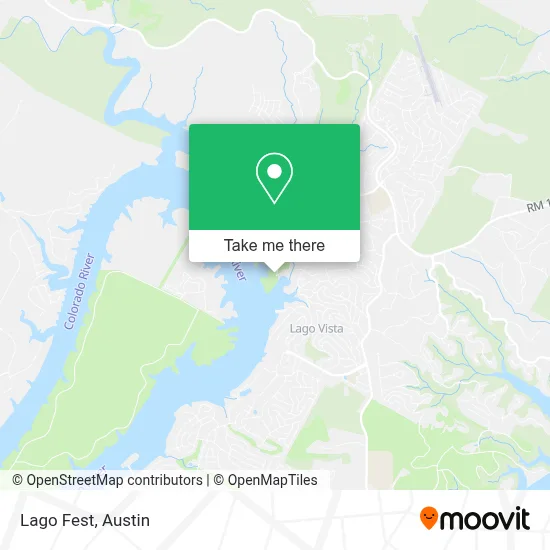 Lago Fest map