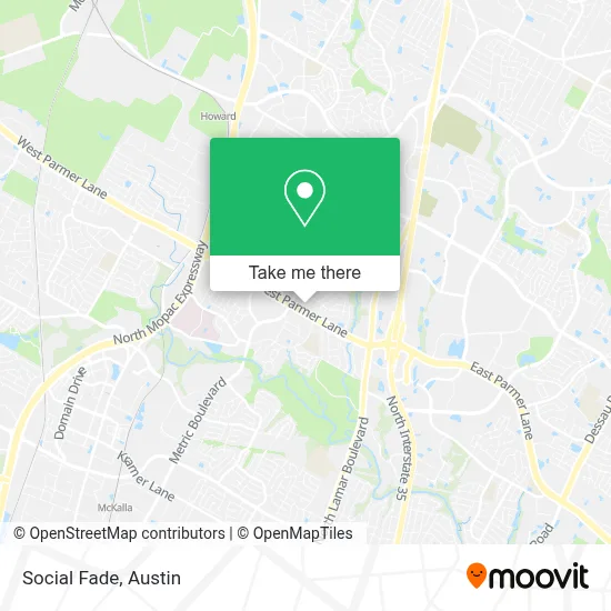 Social Fade map
