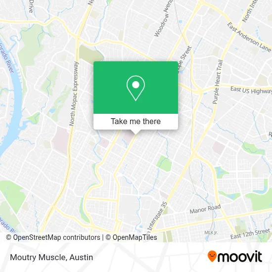 Moutry Muscle map