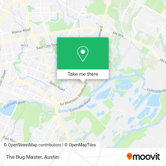 The Bug Master map