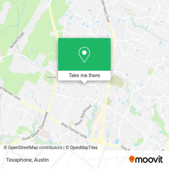 Texaphone map