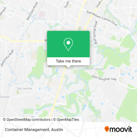 Container Management map