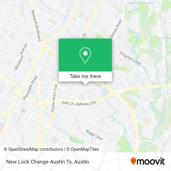 New Lock Change Austin Tx map