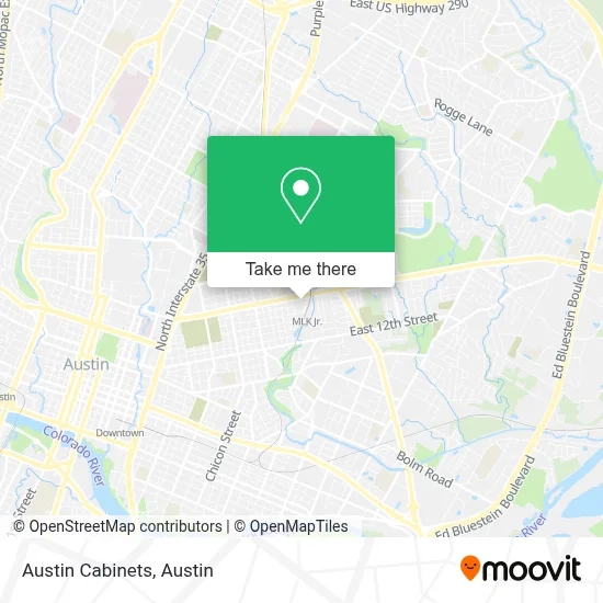 Austin Cabinets map