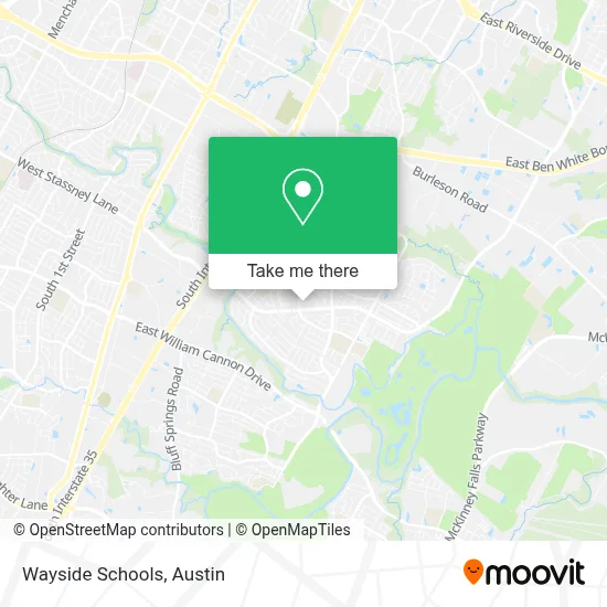 Wayside Schools map