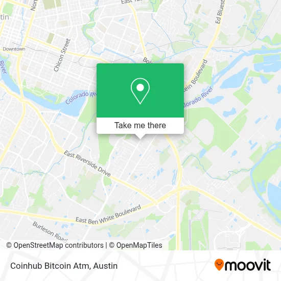 Coinhub Bitcoin Atm map