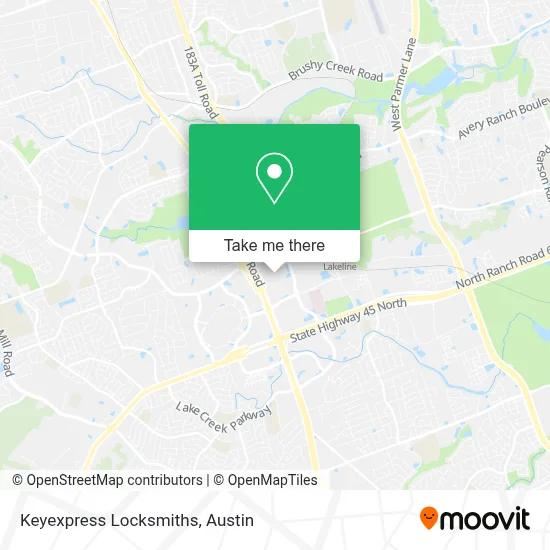 Keyexpress Locksmiths map