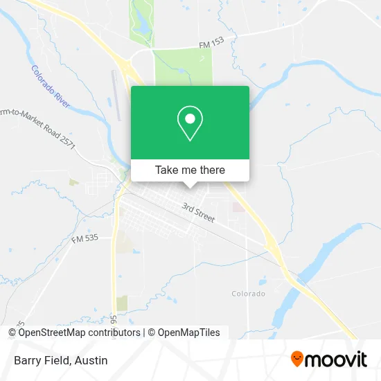 Barry Field map