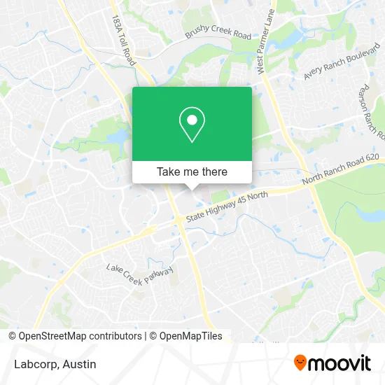 Labcorp map