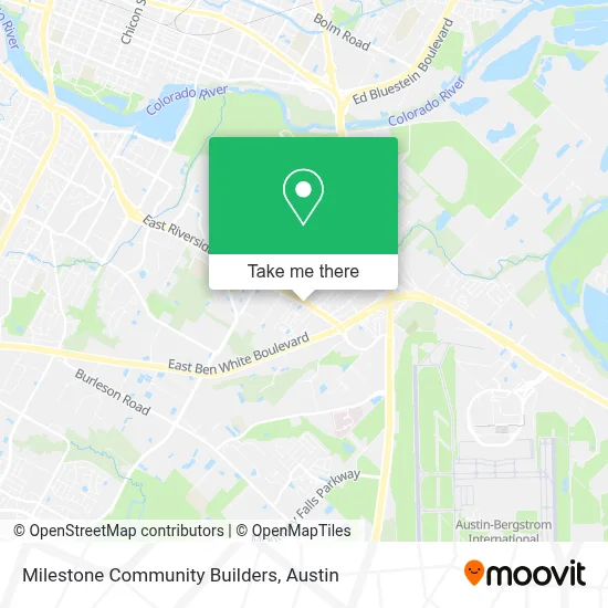 Milestone Community Builders map