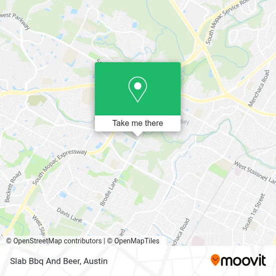 Slab Bbq And Beer map