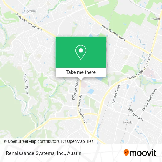 Renaissance Systems, Inc. map