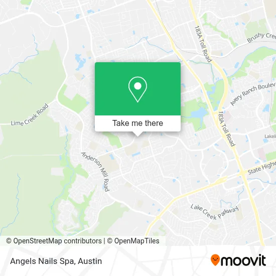 Angels Nails Spa map