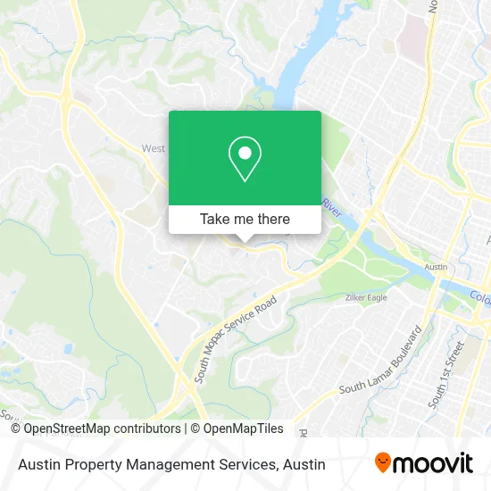 Austin Property Management Services map