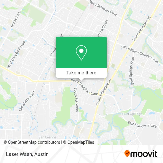 Laser Wash map