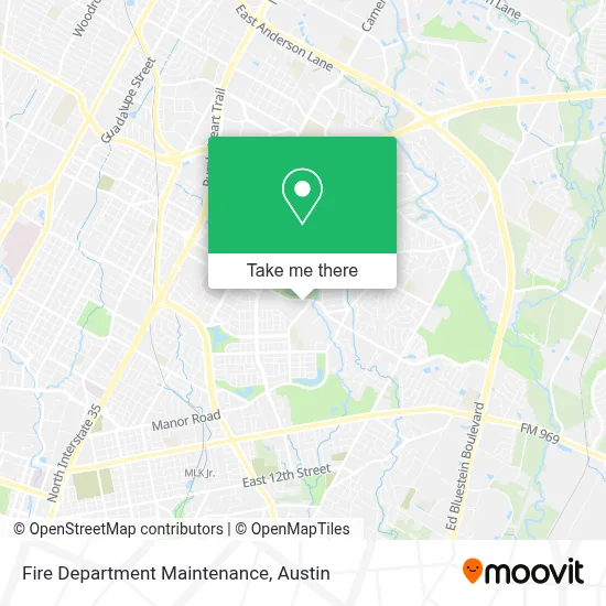 Fire Department Maintenance map