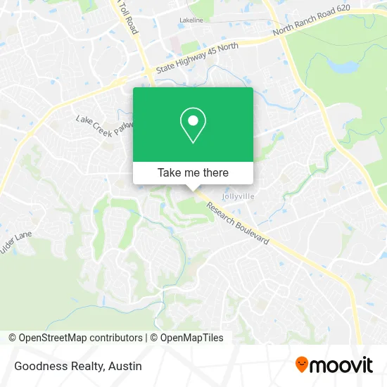 Goodness Realty map