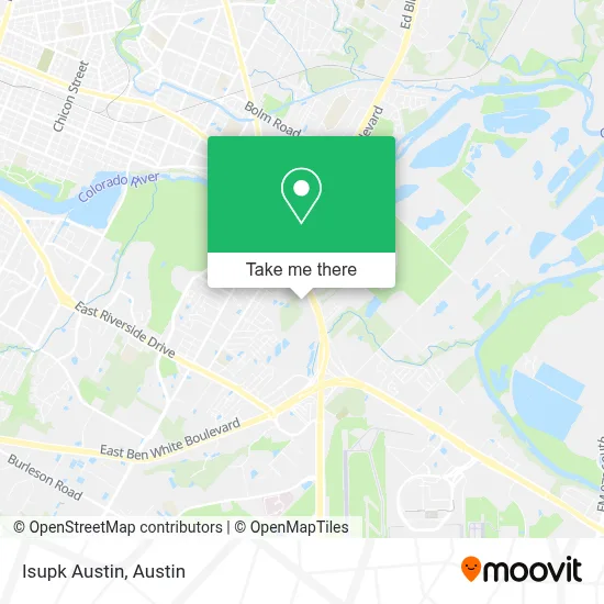 Isupk Austin map