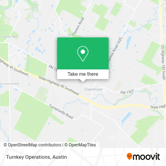 Turnkey Operations map