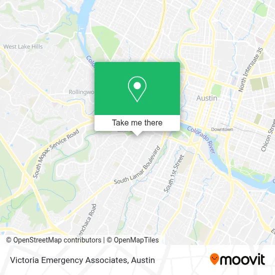 Victoria Emergency Associates map