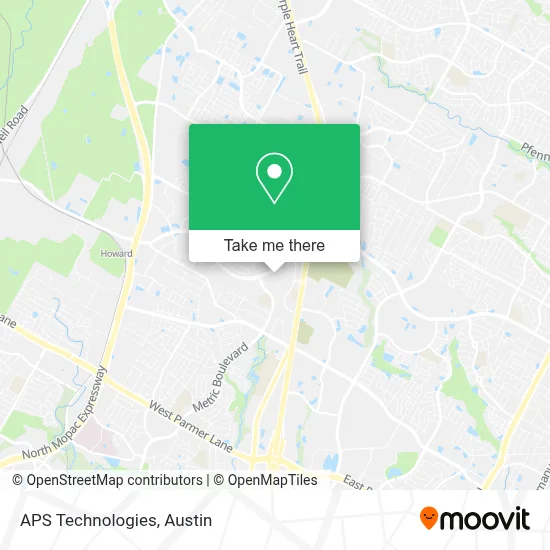 Aps Technologies map