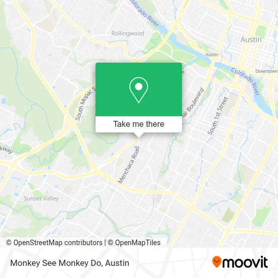 Monkey See Monkey Do map