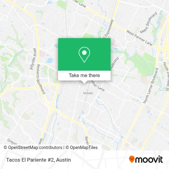 Tacos El Pariente #2 map