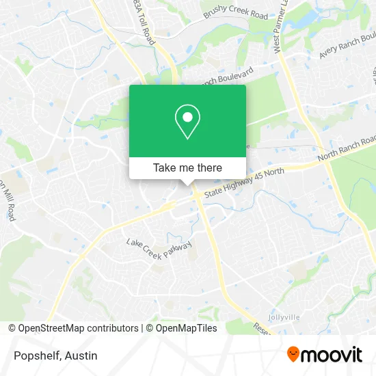 Popshelf map