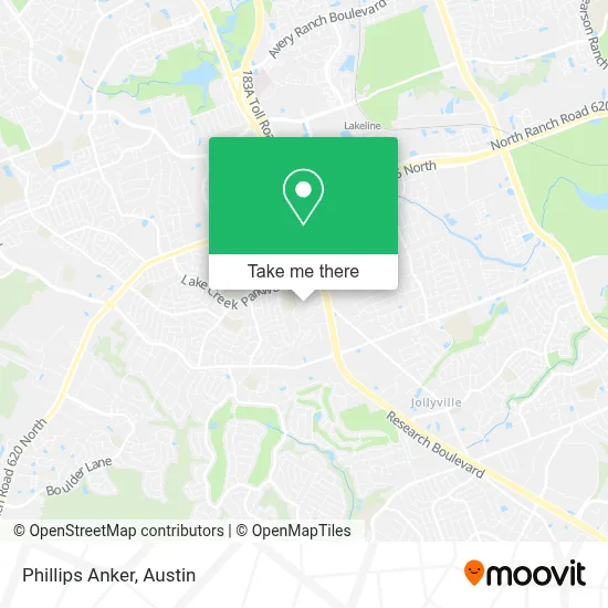 Phillips Anker map