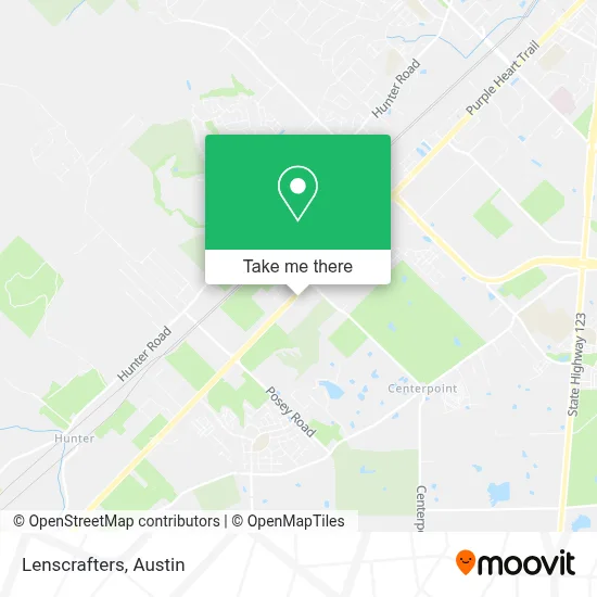 Lenscrafters map