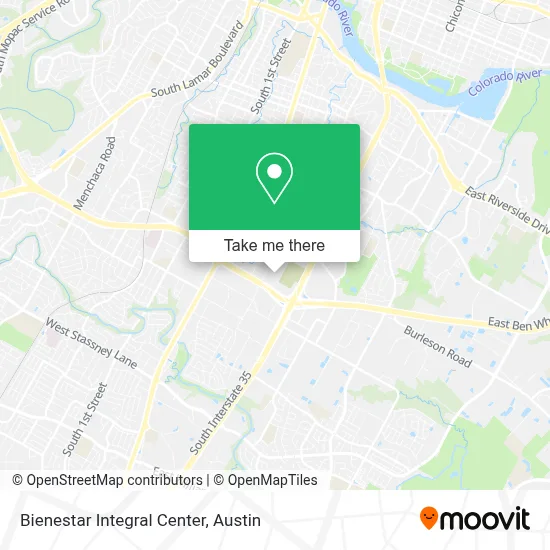 Bienestar Integral Center map