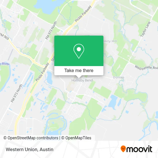 Western Union map