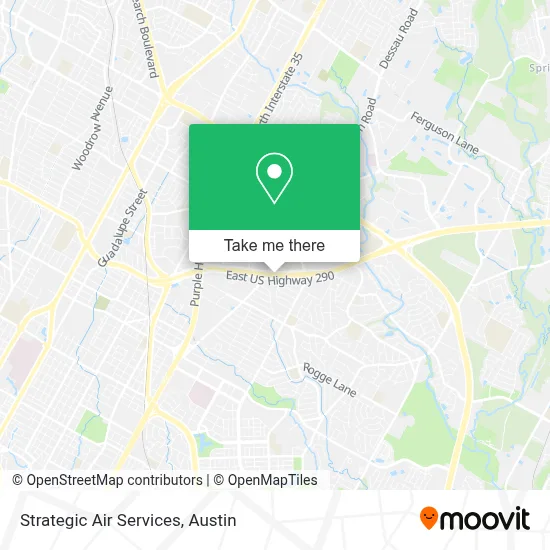 Strategic Air Services map