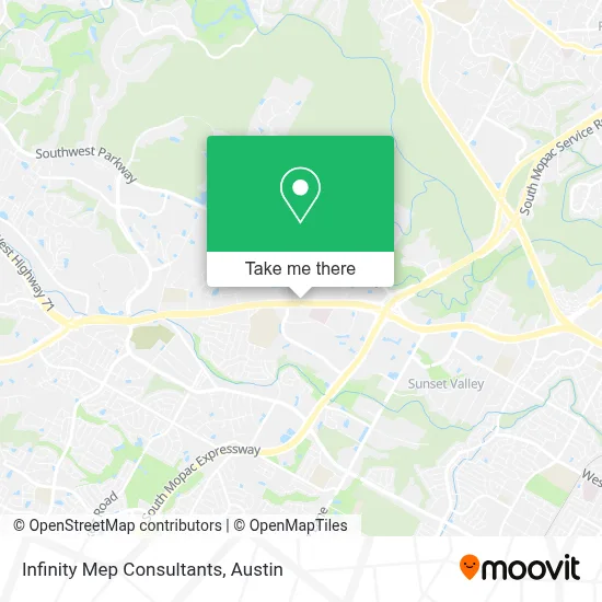 Infinity Mep Consultants map