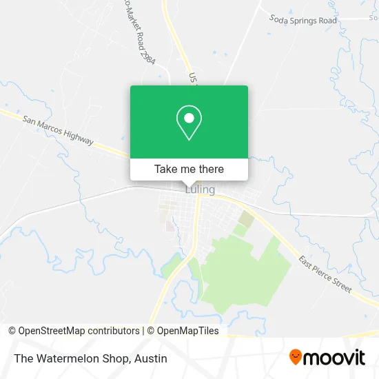 The Watermelon Shop map