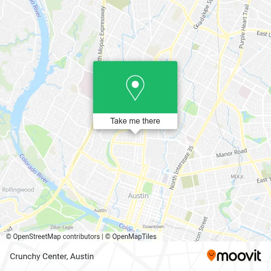 Crunchy Center map