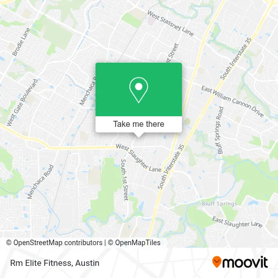 Rm Elite Fitness map