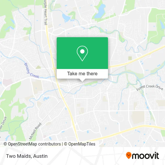 Two Maids map