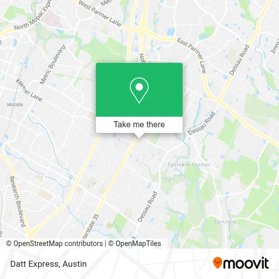 Datt Express map