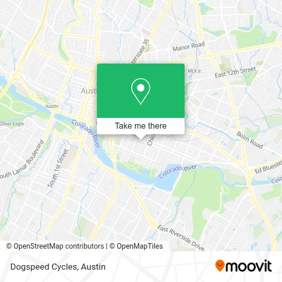 Dogspeed Cycles map