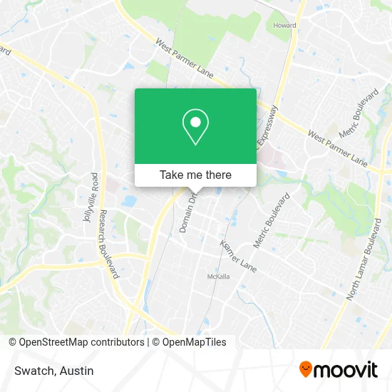 Swatch map