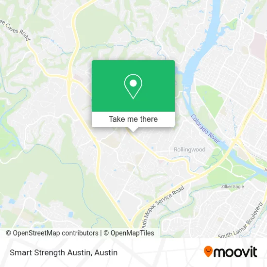Smart Strength Austin map