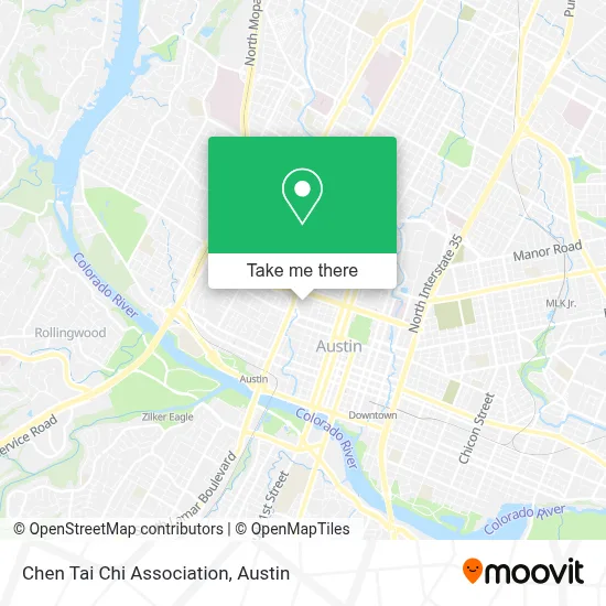 Chen Tai Chi Association map
