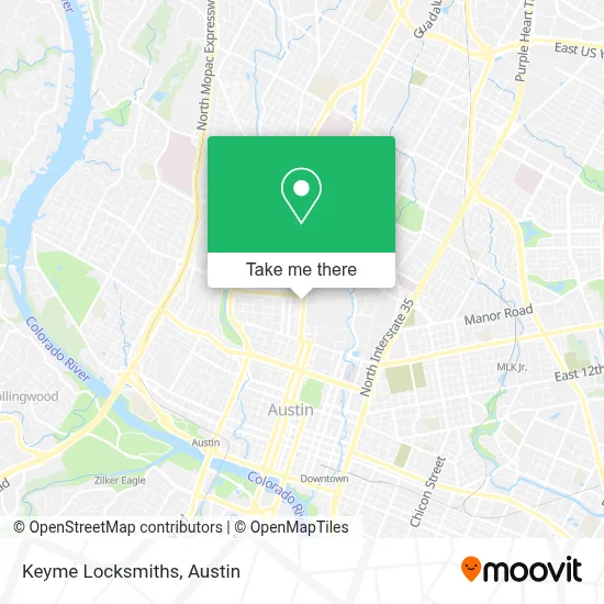 Keyme Locksmiths map