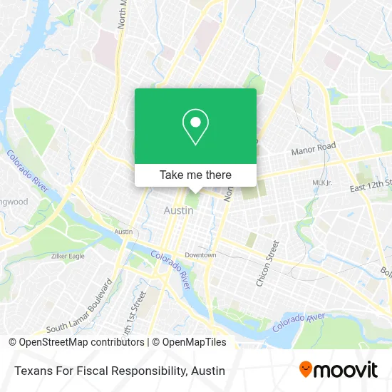 Texans For Fiscal Responsibility map