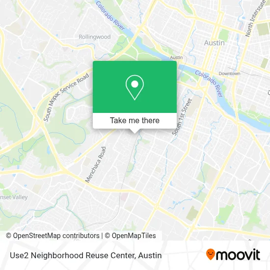 Use2 Neighborhood Reuse Center map