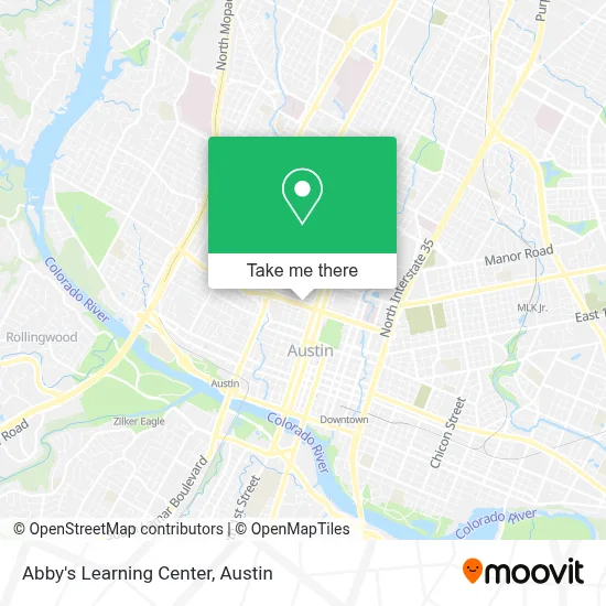 Abby's Learning Center map