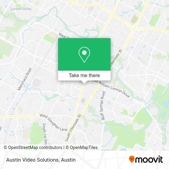 Austin Video Solutions map