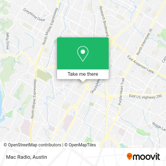 Mac Radio map
