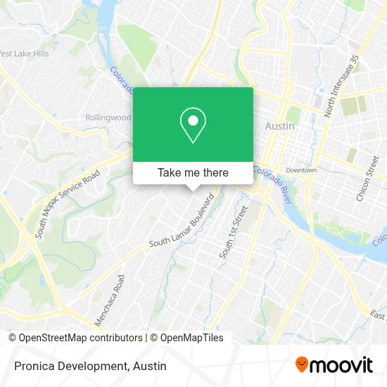 Pronica Development map